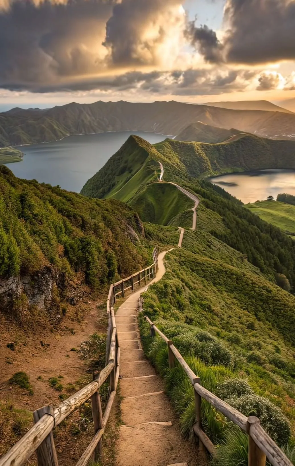 Bridge on a mountain road in Madeira