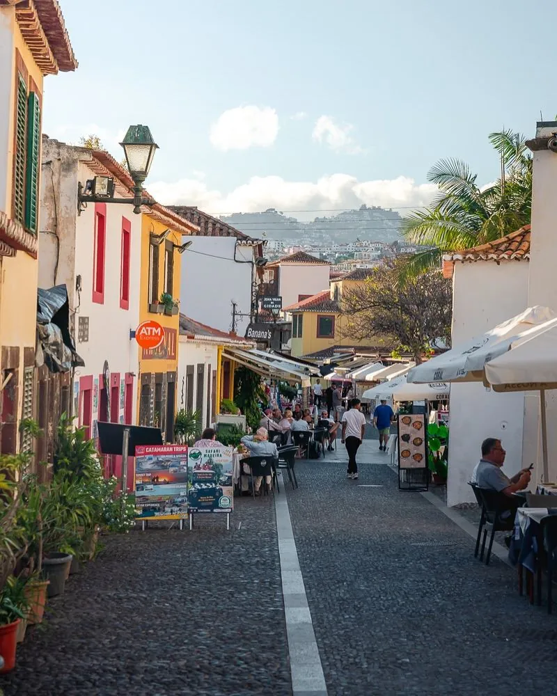 View across the rooftops of Funchal, Madeira
