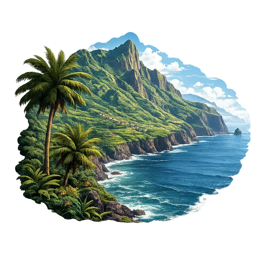 Madeira island sticker